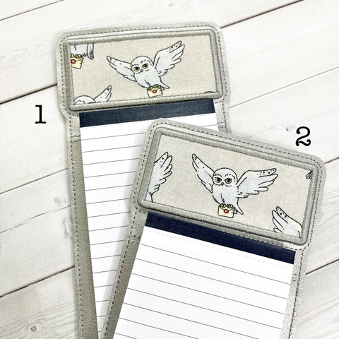 Magnetic Notepad - Mail Delivery Owl
