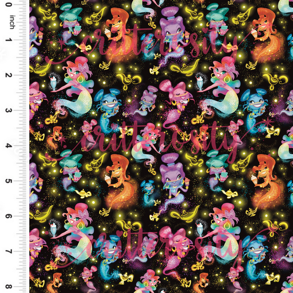 Critterosity Genie Foodies Fabric