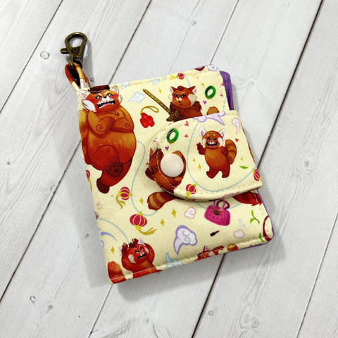 Mini Wallet - Red Pandas