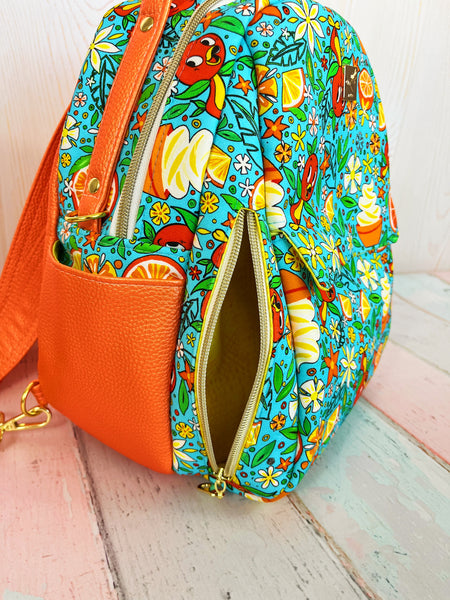 Bubble Bag - Orange Bird