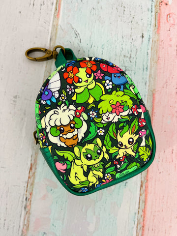 Bitty Backpack - Ball Monsters Grass