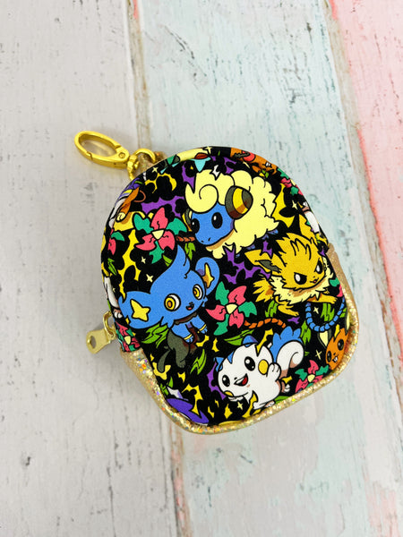 Bitty Backpack - Ball Monsters Electric