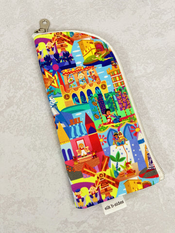 Glasses Case - Small World
