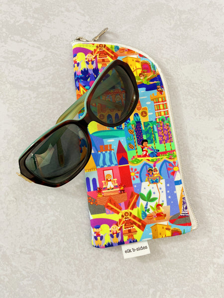Glasses Case - Small World