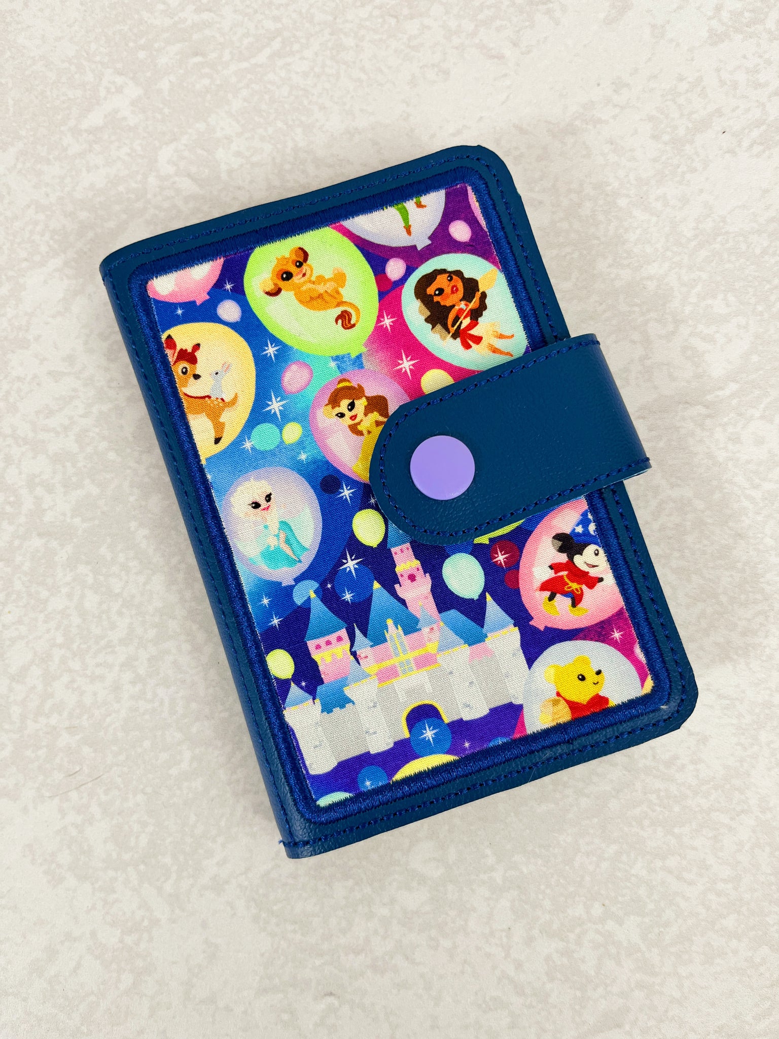 Mini Notebook - California Castle & Balloons