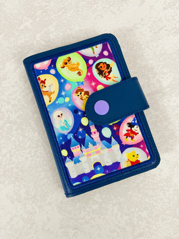 Mini Notebook - California Castle & Balloons