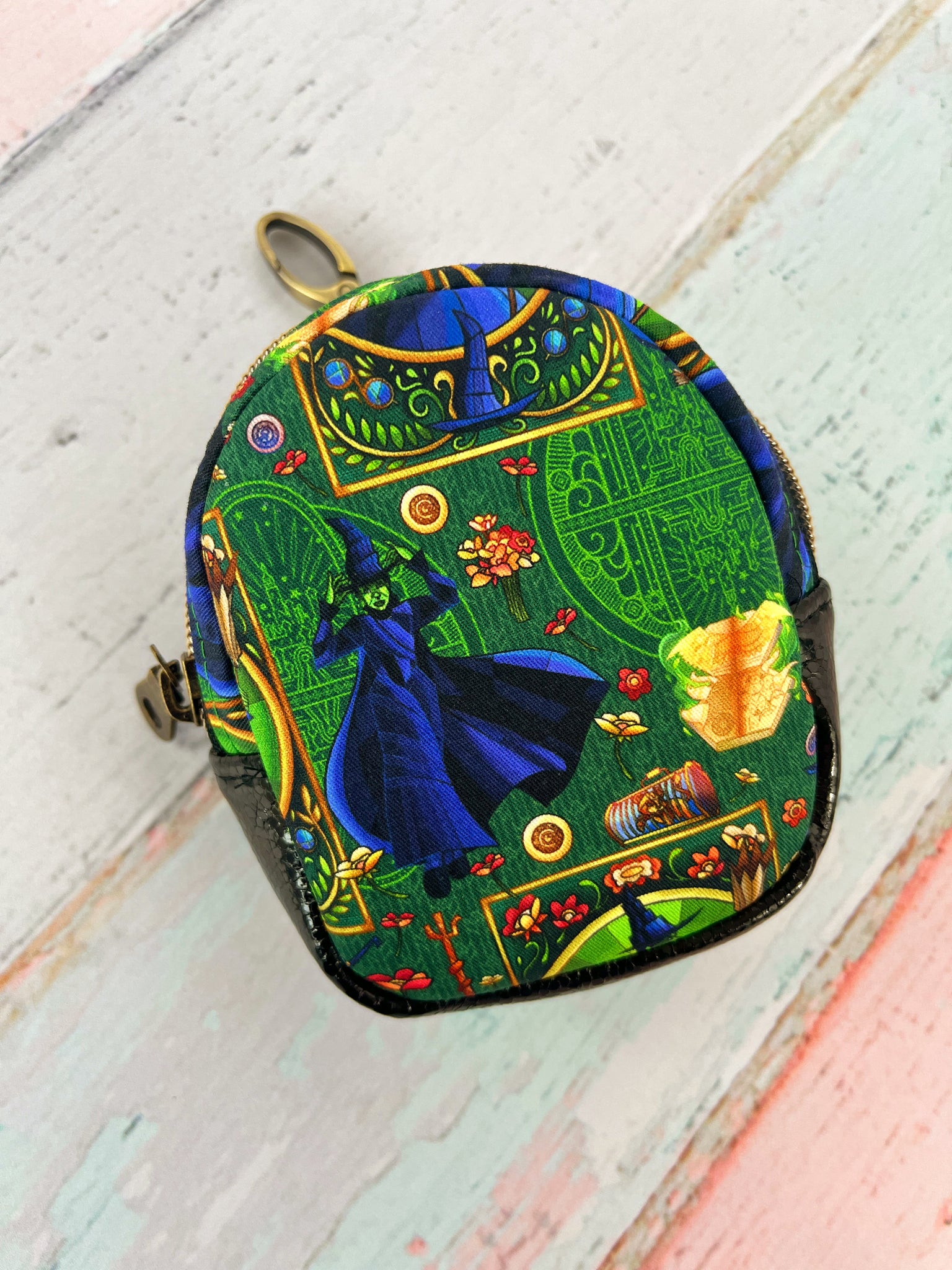 Bitty Backpack - Green Witch