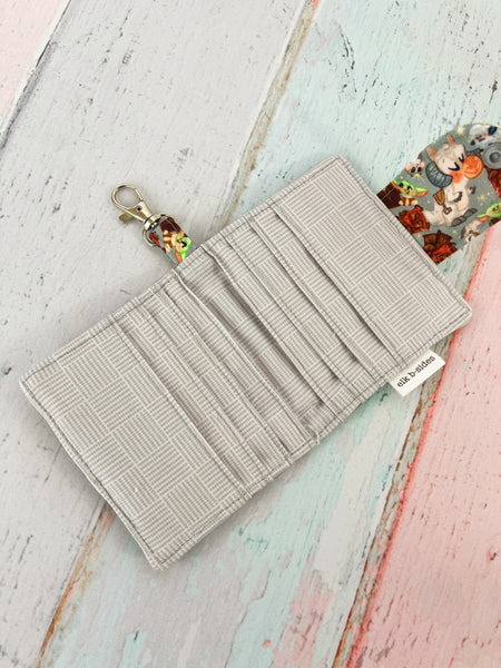 Mini Wallet - Critterosity Galaxy Critters