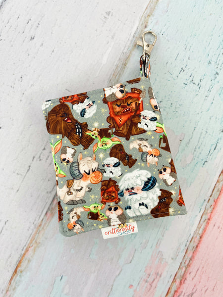Mini Wallet - Critterosity Galaxy Critters