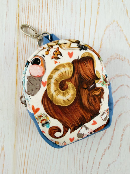 Bitty Backpack - Critterosity Galaxy Critter Giant Buffalo Cow Thing