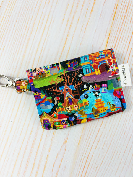 Envelope Pouch - Cartoon Town