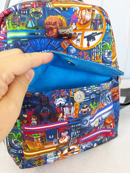 Bubble Backpack - Galaxy Shelves