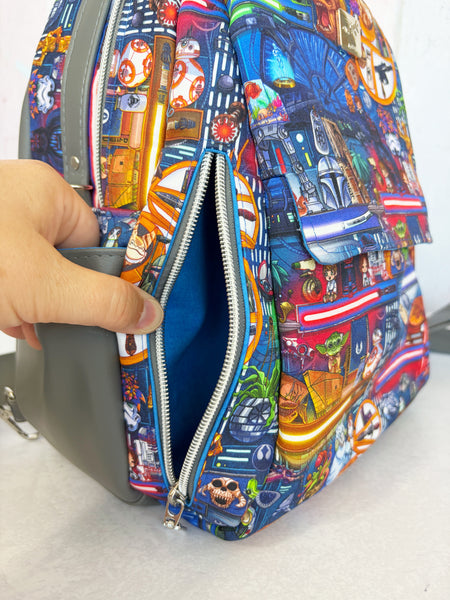 Bubble Backpack - Galaxy Shelves
