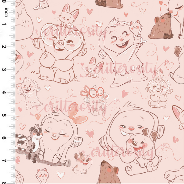 Critterosity Animal Lovers Fabric