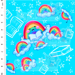 Sey Studios Rainbow Readers Fabric