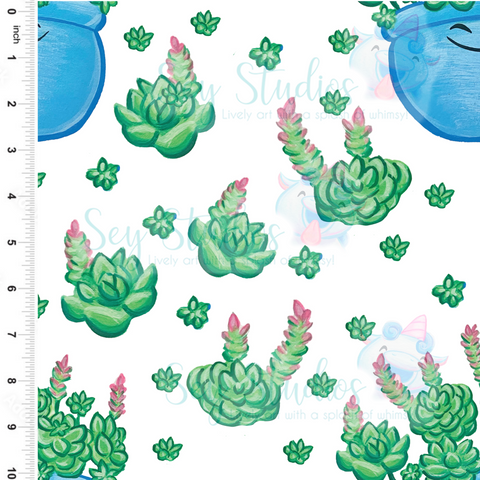 Sey Studios Succulents Fabric