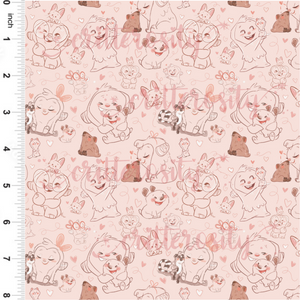 Critterosity Animal Lovers Fabric