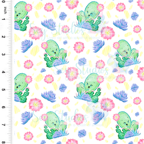 Sey Studios Happy Cacti Fabric