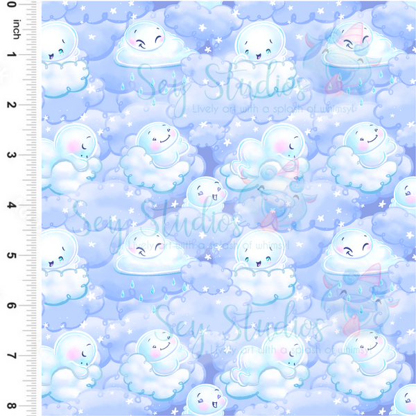 Sey Studios Cloud Puffs Fabric