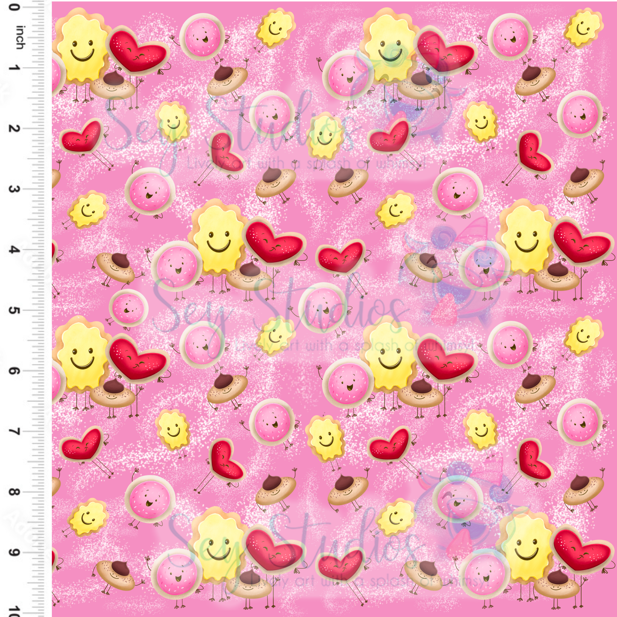 Sey Studios Sweet Squad Cookies Fabric