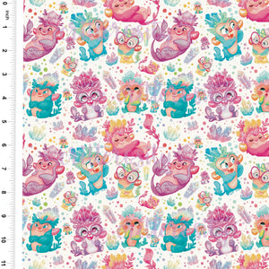 Critterosity Crystal Squatches Fabric