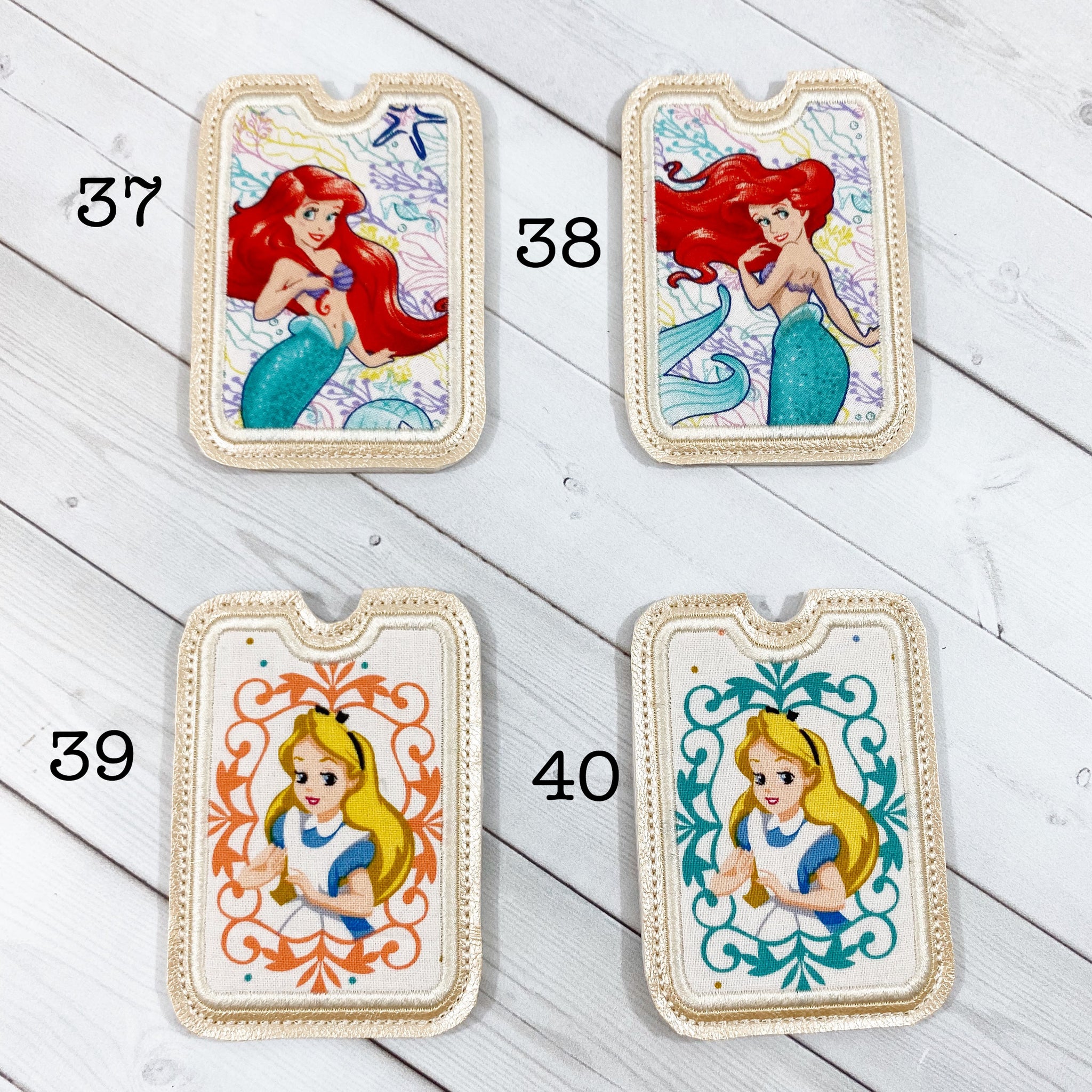 Gift Card Holders - Mermaid and Curious Girl