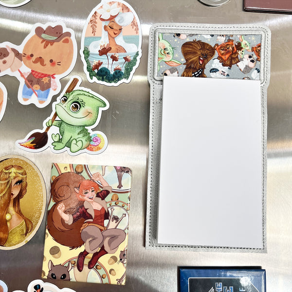Magnetic Notepad - Snacky Friends