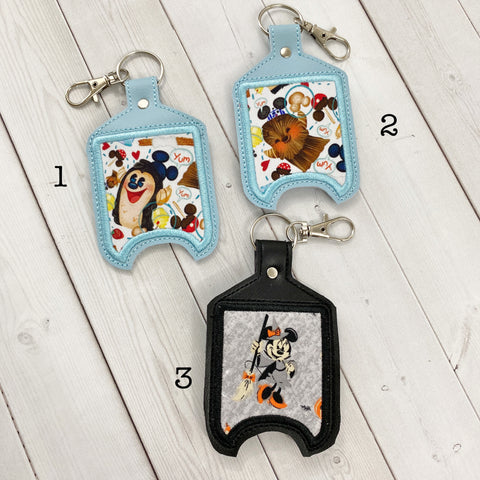 Antibac/Airpod Holders - Critterosity Theme Park Squatches & Witchy Mouse